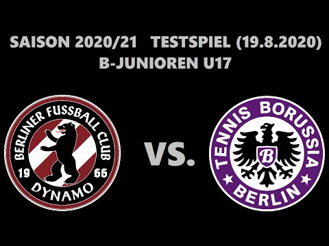 Saison 2020/21 Testspiel U17  BFC Dynamo vs. Tennis Borussia Berlin (19.8.2020)