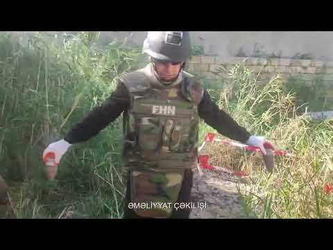 Sumqayıt şəhəri, Qurd Dərəsi bağları adlanan ərazidə hərbi sursatların aşkar edilməsi barədə məlumat