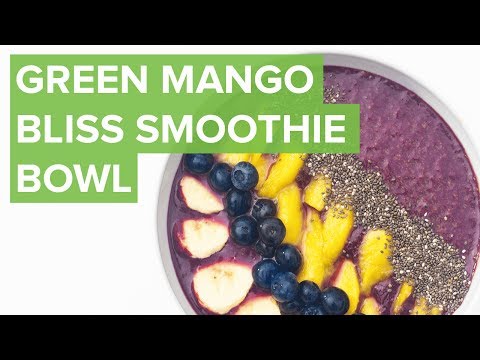 Green Mango Bliss Smoothie Bowl
