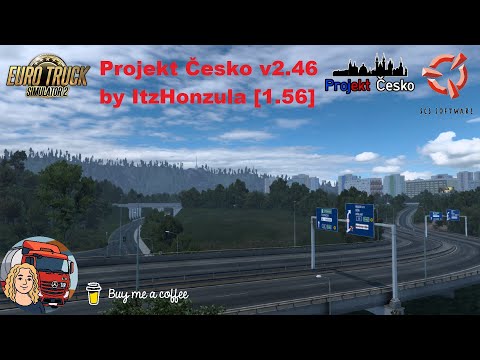 Euro Truck Simulator 2 (1.56) Projekt Česko v2.46 by ItzHonzula [1.56] New Version + DLC's & Mods