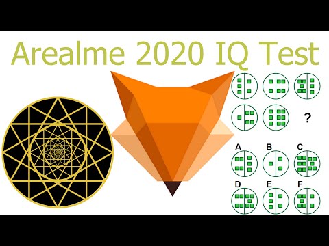 Arealme 2020 IQ Test Solved and Explained (178 IQ Answers)