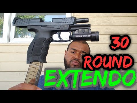 #EliteTacticalSystems  30 Round ETS magazine for th HK VP9/ VP9SK.  Reliability test.