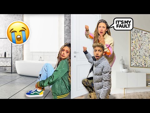 CRYING WITH THE DOOR LOCKED!! *Prank On The Royalty Family* | Rock Squad
