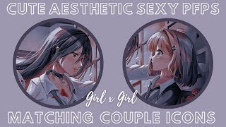 Girl X Girl matching anime pfp pictures (free to use) | lunadreams
