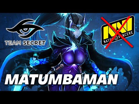 MATUMBAMAN Phantom Assassin - SECRET vs NA'VI - Dota 2 Pro Gameplay [Watch & Learn]