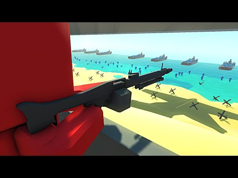 Defend the D-DAY BUNKERS at all Costs! - Ancient Warfare 3: Battle Simulator