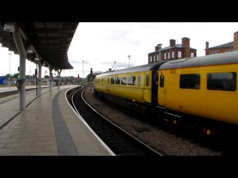Network Rail NMT Class 43, 43014 & 43013, 1Q26 at Derby (13th August 2014)