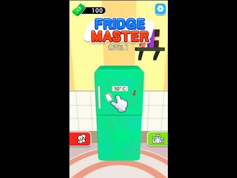Puzzle game fridge master level1 complete - YouTube