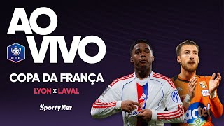 ENDRICK EM CAMPO NA COPA DA FRANÇA! AO VIVO E COM IMAGENS: LYON X LAVAL | OITAVAS DE FINAL