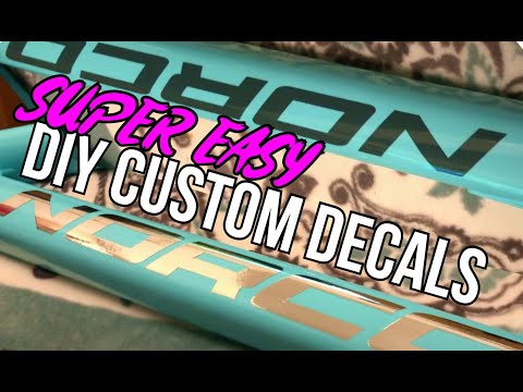 DIY Custom Decals For Your Bike pt1 : Bike Logos