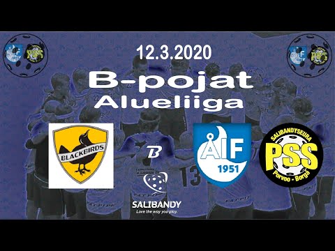Blackbirds Musta - ÅIF/PSS (B-pojat Alueliiga 12.3.2020)