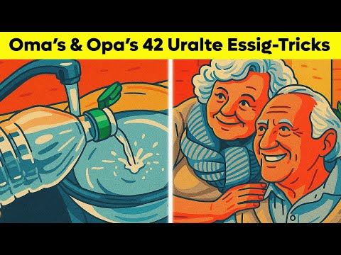 Oma’s & Opa’s 42 Uralte Essig-Tricks, Die Dich Umhauen Und Deinen Alltag Einfacher Machen!
