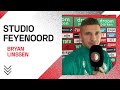 'Ik werk keihard, maar het moet beter' | Bryan Linssen in Studio Feyenoord
