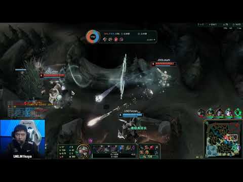 [M1kuya ChoGath POV vs Zoom Sett] LPL Spring 2021 - LNG Esports vs JD Gaming - Game 2