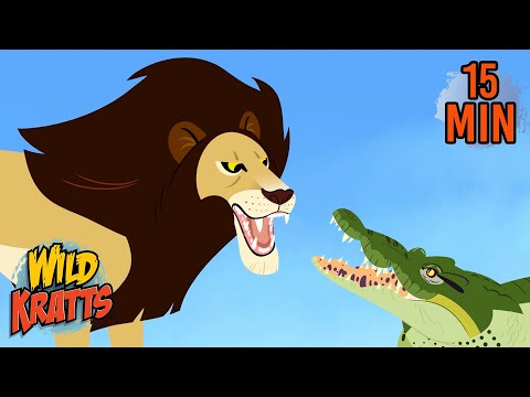 Are Lions the Toughest Animals in Africa? | Animals for Kids | Wild Kratts