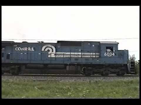 Conrail Crew Change - Elkhart, 1998