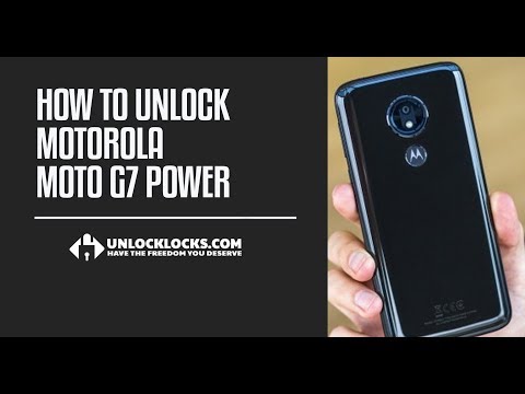 How To Unlock Motorola Moto G7 Power (Any Carrier Any Country) by Unlock Code.