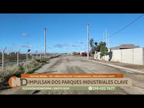 Impulsan dos parques industriales clave para el desarrollo de la Costa Atlántica en Río Negro