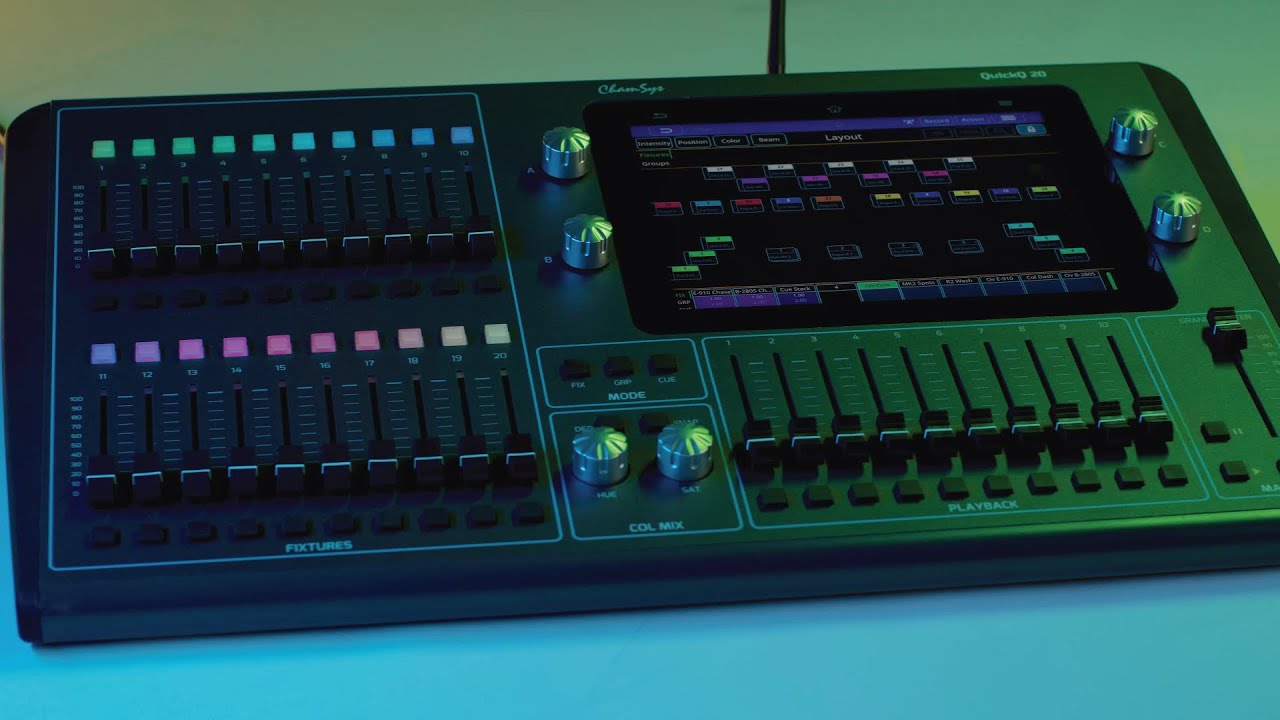 ChamSys QuickQ 20 - Tech Talk