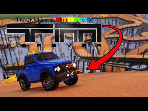 I played the TrackMania United Forever Campaign in TrackMania 2020!