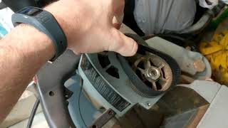 Delta Mitre Saw Belt Change 34-080