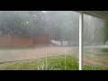 Heavy Rain At Bedford In South Africa
