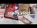 5am study vlog 📓🎀 how i take aesthetic notes, romanticizing school, studying tips