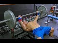 225 Bench Press For 27 Reps - Nick Wright