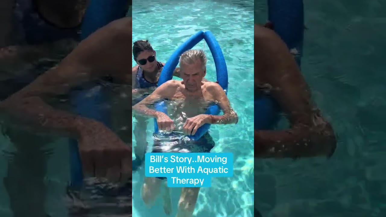💙 BILL&rsquo;S STORY: MOVING BETTER WITH AQUATIC THERAPY For Bill, aquatic therapy is making a difference