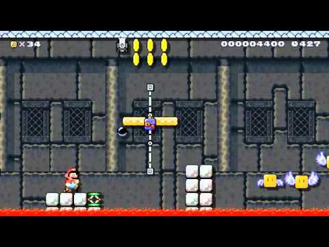 Flawless Mario Maker Level Run Kappa