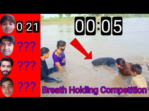 Epic Underwater Breath Holding Battle: Who Will Outlast Them All