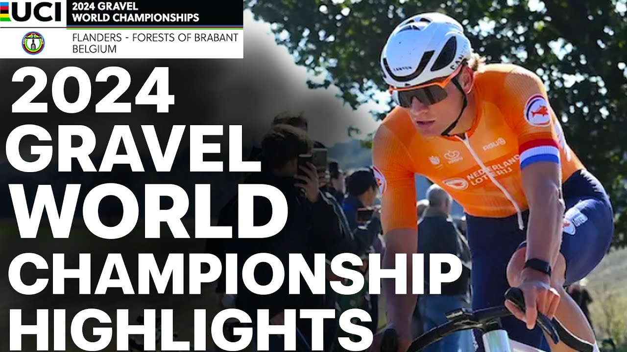 FULL Race Highlights 2024 UCI Gravel World Championship’s Men Elite MVDP