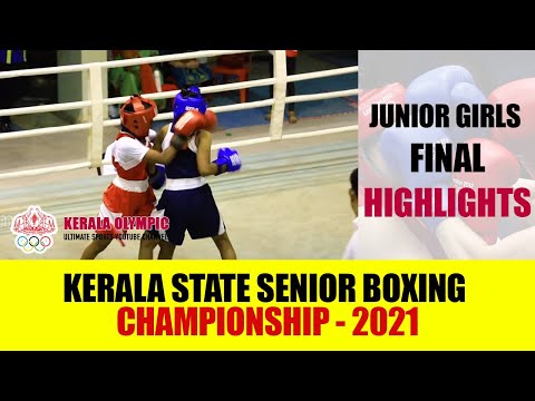 Kerala State Boxing Championship | Kerala Olympic |Junior Girls Final |