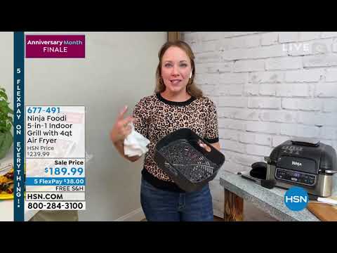 Ninja Foodi 5in1 Indoor Grill with Air Fry, Roast, Bake ...