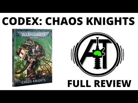 Codex Chaos Knights for Warhammer 40K 10th Edition – Full Rules Review