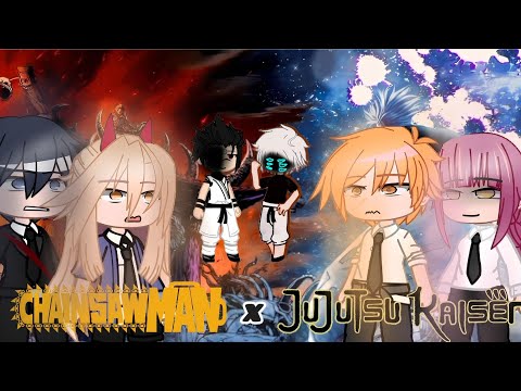 Chainsaw man react to gojo satoru and Sukuna ||part 1-2|| 