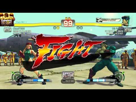 Cloud7200 (Cammy) Vs OS-Farram (M Bison) USF4 Ranking