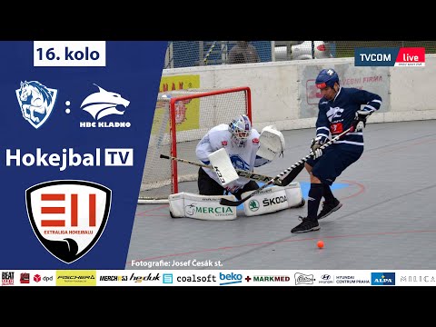 Highlights 16. kola Extraligy Hokejbalu - HBC Pardubice vs. HBC Kladno | 5.3. 2022
