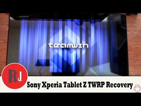 Sony Xperia Tablet Z Dual Boot TWRP & Phils Recovery