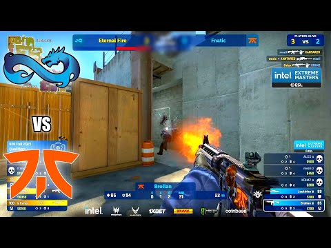 Eternal Fire vs fnatic - IEM Fall 2021 Europe Closed Qualifier | CSGO HIGHLIGHTS
