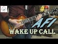 AFI - Wake Up Call - Punk Guitar Cover (guitar tab in description!)