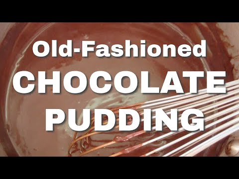 Indulge in Rich & Decadent Homemade CHOCOLATE PUDDING in 10 minutes (Old-Fashioned Recipe)