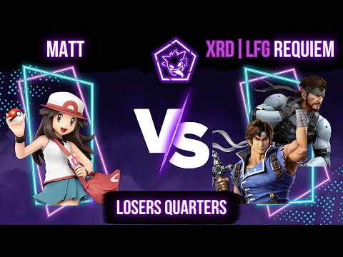 GL NOVATOS #1 Losers Quarters - Matt (Pokémon Trainer) Vs. XRD | LFG | Requiem (Richter, Snake)