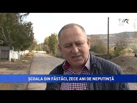 SCOALA DIN FÂSTÂCI, ZECE ANI DE NEPUTINTA