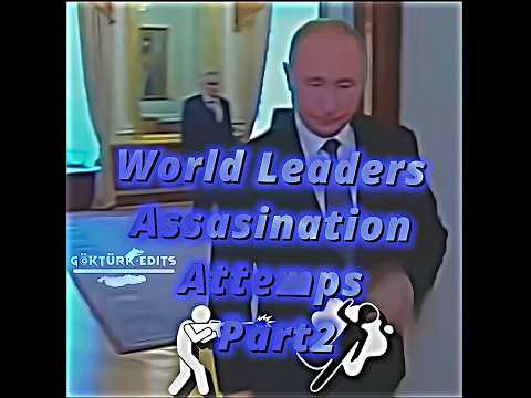 Failed assassination attempts made on politicians ☠️ | Educational | #edit #shorts