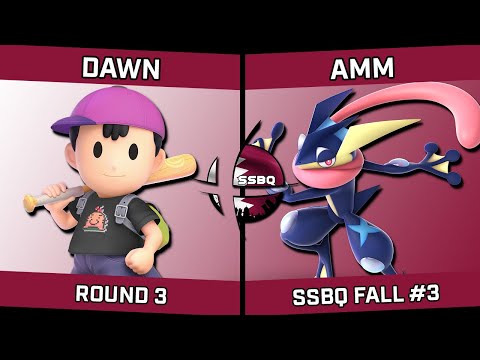Dawn (Ness) vs AMM (Greninja) - SSBQ Fall #3