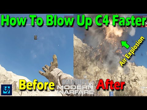 How To Blow Up C4 Faster (As Soon As You Throw It) - Call of Duty Modern Warfare