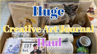 HUGE CREATIVE ART JOURNAL HAUL & UNBOXING FROM DOODLE DIARYS