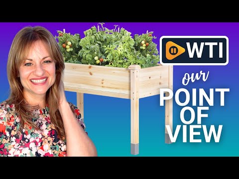 MIXC Wooden Raised Garden Bed with Legs - WTI product video review