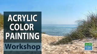 Acrylic Color Painting Workshop(Seascape) Part 2